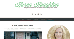 Desktop Screenshot of karenhoughton.org